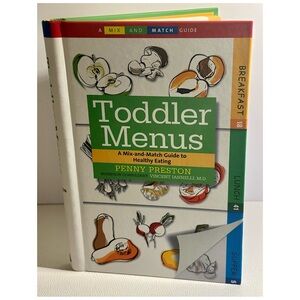Toddler Menus Penny Preston Spiral Cookbook Healthy Kids Meals Adams Media